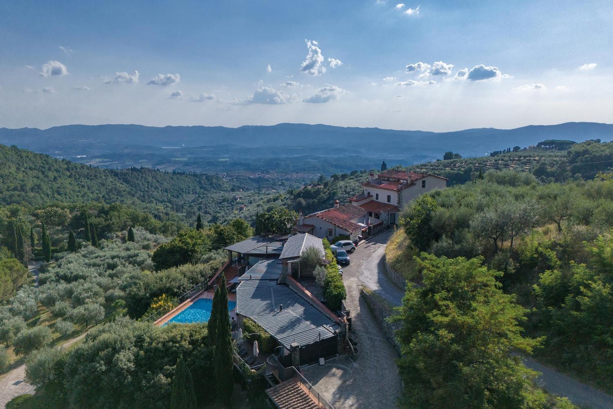 Castelfranco di Sopra Agriturismo Borgo Mocale מראה חיצוני תמונה